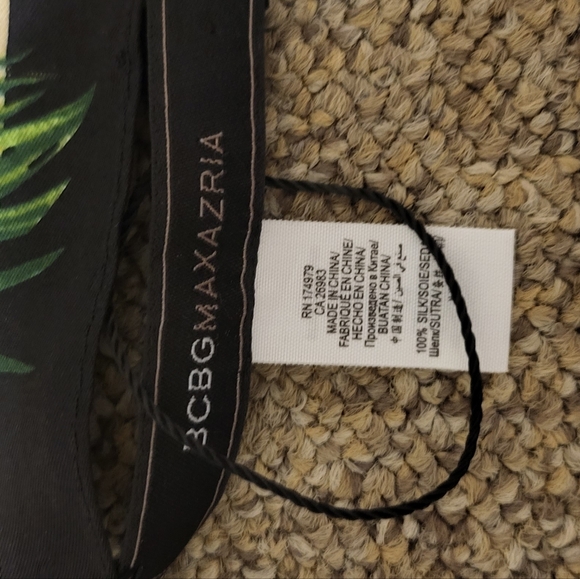 BCBGMaxazria Tropical Fruit Silk Scarf - Picture 5 of 11